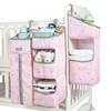 Orzbow 3-in-1 Hanging Diaper Caddy Organizer for Changing Table, Nursery