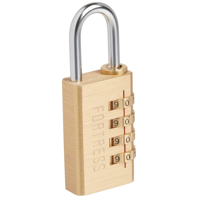 Master Lock Fortress Padlock, Set Your Own Combination Luggage Lock,