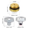 PATIKIL 1/2" BSP Male Thread Manual Radiator Air Vent Plug