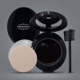 Prorance Hair Foundation Gray Hair Top Gray Cover Pact / Black / 프로랑스 헤어 파운데이션 흰머리 정수리 새치커버 팩트 / 흑색