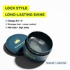 Ruffians Hybrid Pomade, Omega-Enhanced Haircare Solution For Textured Hair, Mid-hold,