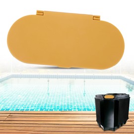 CHEDA Custom Cover for LCD Display & Controls Compatible with The AquaCal SunBlazer SB128AHDSBLA Model Pool Heater