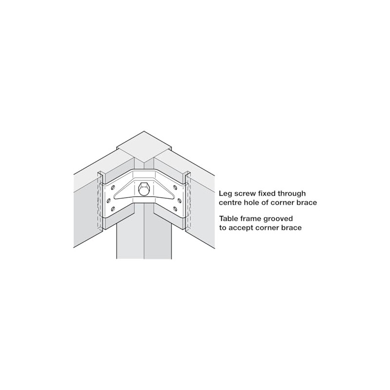 Corner Brace, Table Leg (1)