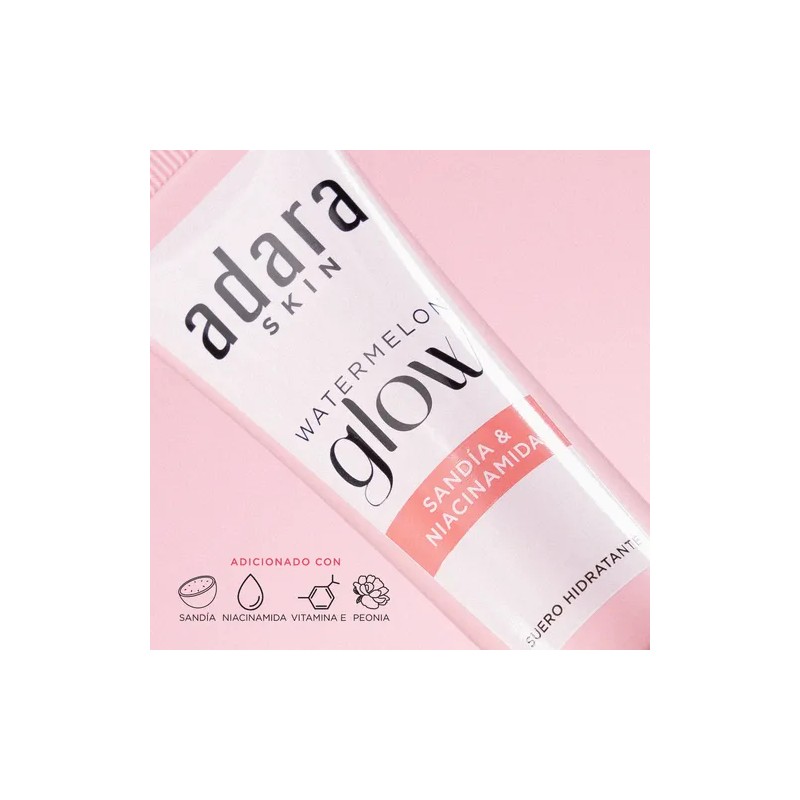 Adara Skin Suero Hidratante Con Niacinamida Watermelon Glow Todo Tipo