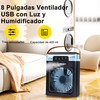 SYCYKA USB Ventilador de Escritorio, Portátil Ventilador de 20 cm