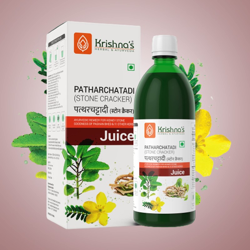 Krishna's Herbal & Ayurveda Pathar Juice Chatadi - Dissolve or