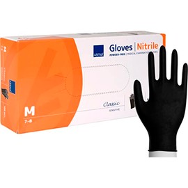 ABENA Nitrile Medical Gloves | Examination Gloves | Clinical Gloves for Medical Supplies | Powder Free Gloves for Professional Medical Gloves | Non Latex Gloves | Gloves | Pack of 100