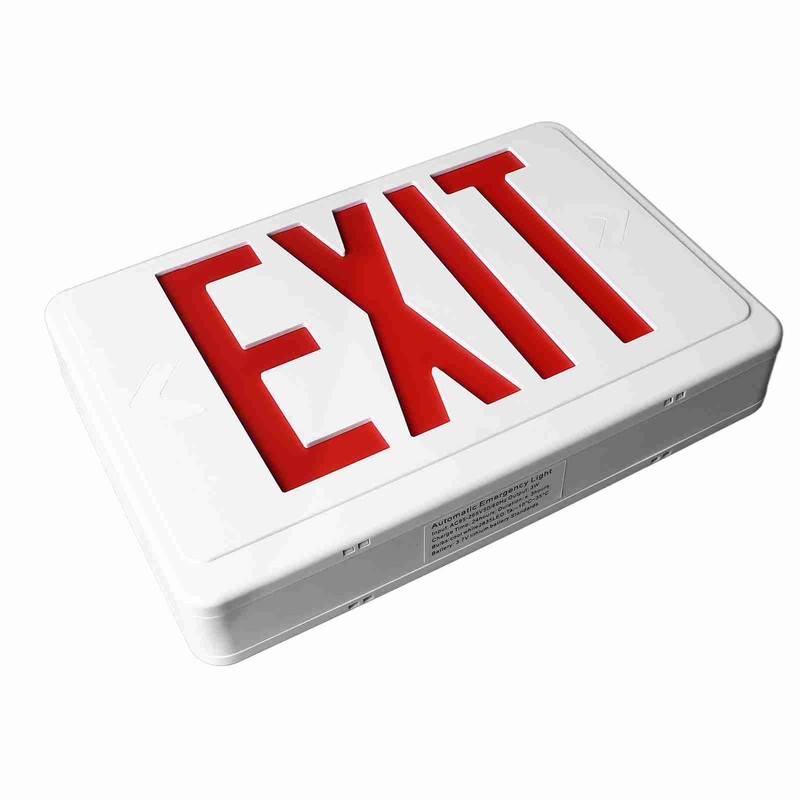 LED Emergency Exit Sign Professional IP30 Protection Grade Long Lasting