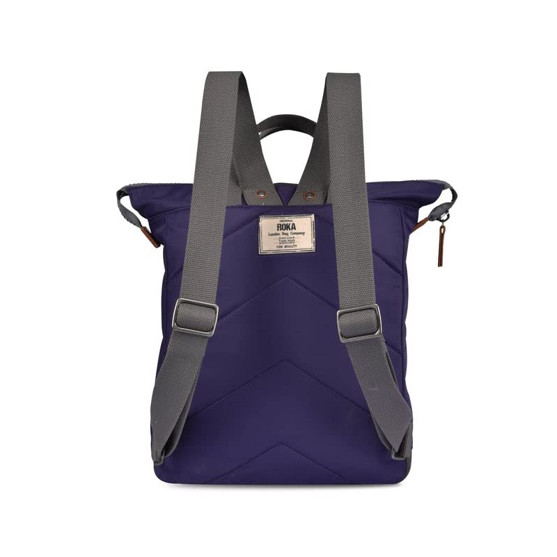 ROKA London Bantry B Small Sustainable Mulberry Nylon Backpack