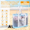 PureSprout Extra Large Mesh Beach Tote Bag for Women with