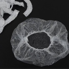 [Wine & Cook] Disposable Plastic Hair Cap 100p Hair Cap for Dyeing & Perming / [와인앤쿡] 일회용 머리 비닐캡 100p 염색 파마 헤어캡