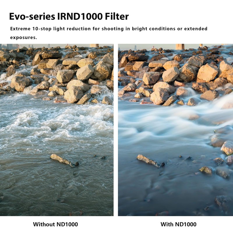 H&Y 72mm ND Filter IRND1000 ND Filter Neutral Density Filter