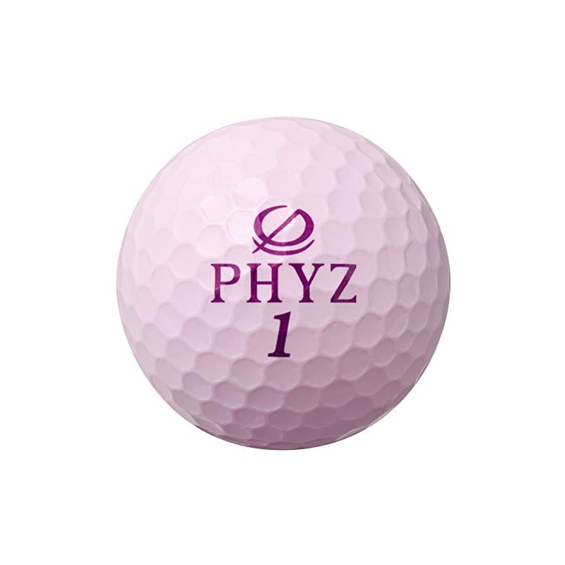 Bridgestone 19PHYZ Golf Balls, Pink, Pack of 12