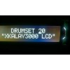 Unbranded ALESIS D4 LCD DISPLAY SCREEN Display NEW backlit Black