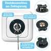 Pack of 2 Socket Locks, Lockable Socket for Electrical Security