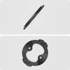 TUSITA S00-02030-00 Quarter-Turn Tab Kit Compatible with Garmin Edge 540