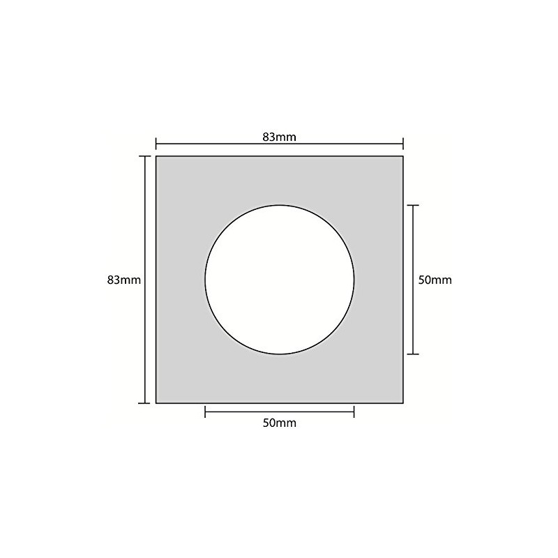 LED - and Halogen - Included Mounting Frame Swivel White