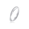 Elli Women's Wrap Classic Filigree Twisted Trend Ring in 925