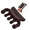 BIUDECO Natural Wood Gua Sha Hair Comb Scalp Scratcher for