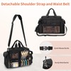 Hairstylist Traveling Bag, Hair Tool Organizer Hairdresser Bag with Adjustable