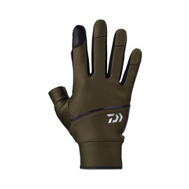 DAIWA DG-3023W DG-3023W Casting Gloves 2 Cut Dark Olive L Fishing
