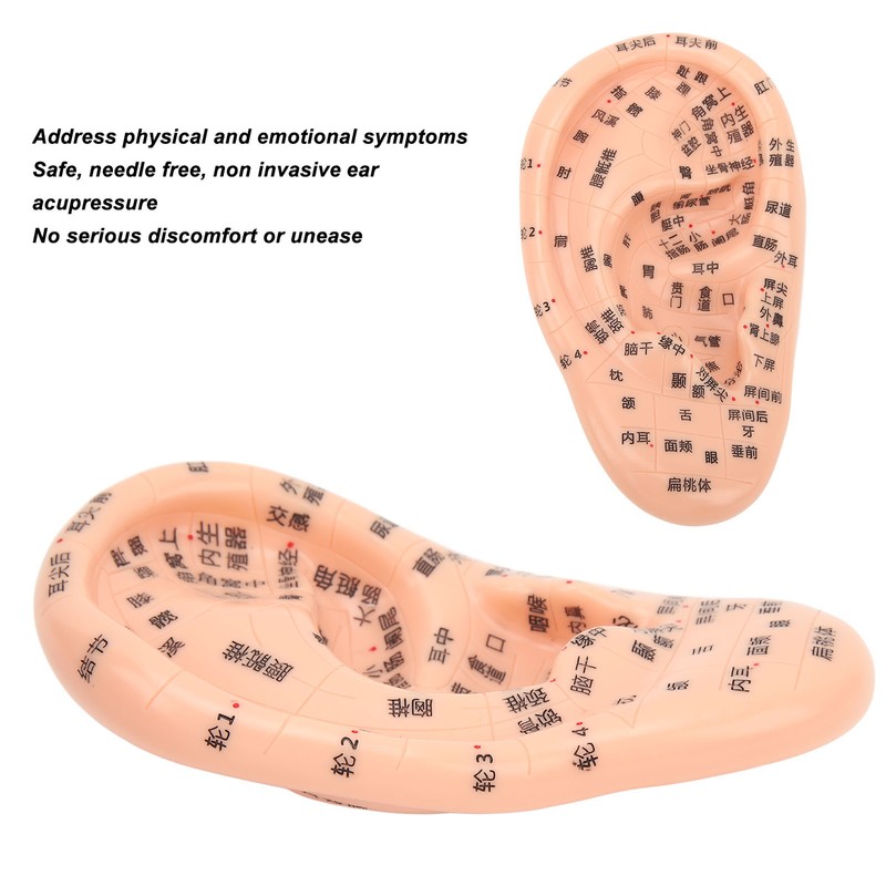 600Pcs Acupressure Ear Beads Massage Acupoint Pressure Stimulation Paste Ear