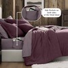Geniospin Eggplant Queen Comforter Set - 7 Pieces Comforter Queen