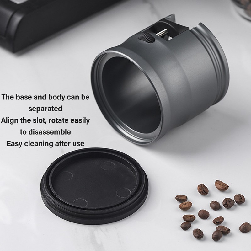 Coffee Portafilter Holder Adjustable Height Universal Easy To Install Round