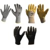 GermanV Garden Gloves Set Vole 3 Pairs of Work Gloves