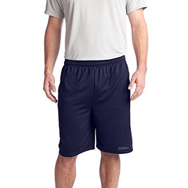 Sport-Tek PosiCharge Tough Mesh Pocket Short L True Navy