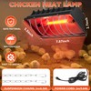 Heat Lamp for Chickens Chicks, Chicken Coop Heater with Adjustable
