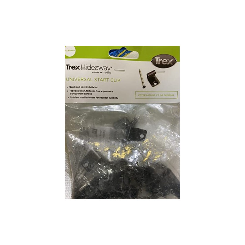 Trex Hideaway Universal Starter Clips for Deck (36 pcs)