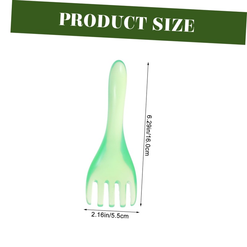 LALAFINA 4 Pcs Five-claw Massager Spa Massage Comb Scrape Hair