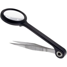 Donau Elektronik PZ80 Tweezer Magnifier, Multi-Colour