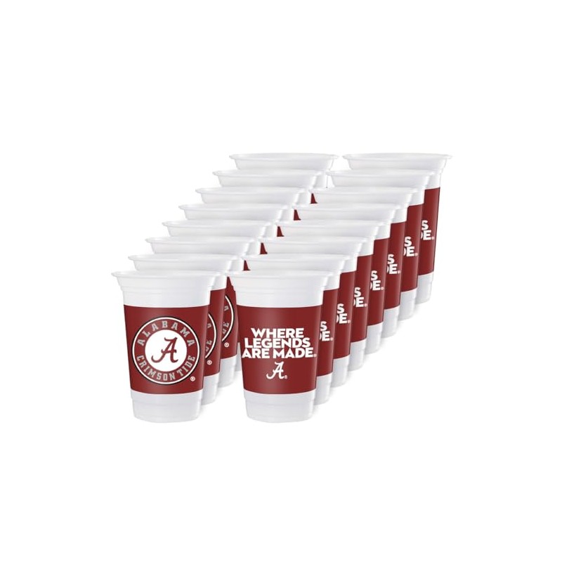 Westrick Alabama Crimson Tide 16oz Cups - Pack of 16