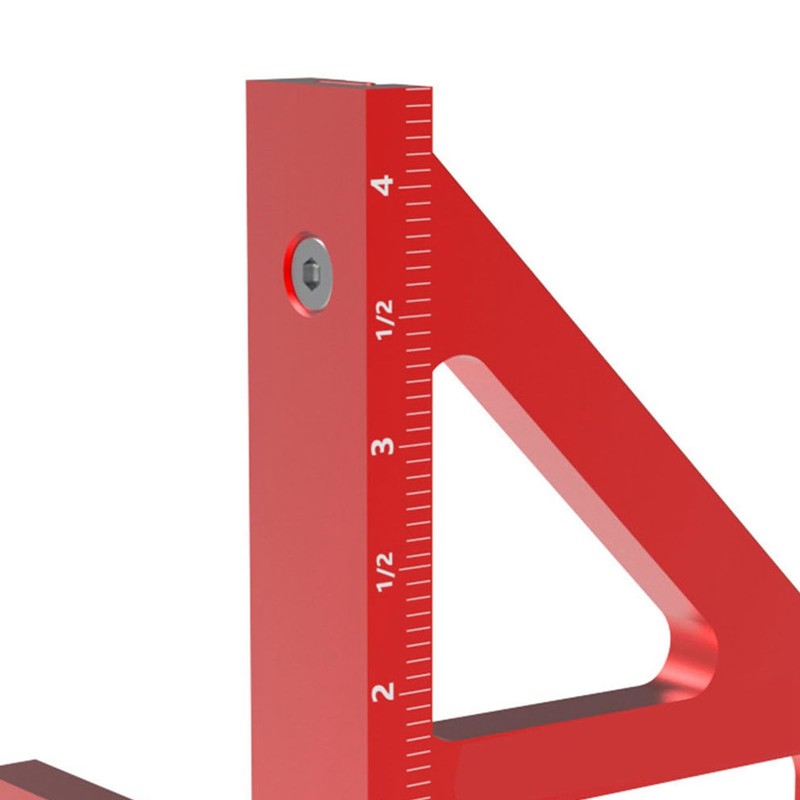 Regla Triangular de Inglete, Regla de Medición Multiángulo de Alta