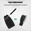 2pcs Car Key Back Cover Replacement with Screwdriver, Compatible with