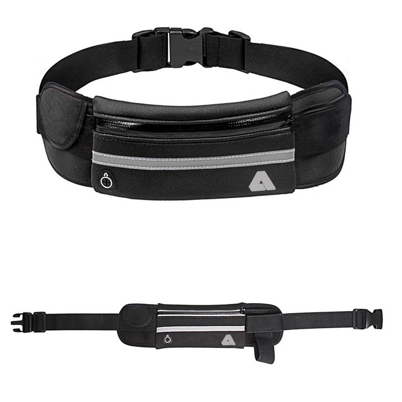 Ardent Endurance Running Belt Waist Pack Phone Pouch - Black