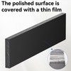 HDPE Plastic Block 1/2in Black Plastic Block 12x3In Perfect for