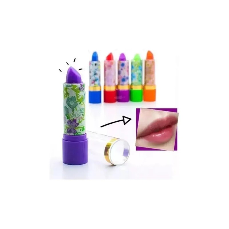 6 Pack Labial Mágico Para Labios Con Aroma Floral