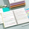 EMSHOI B5 Notebook Lined 300 Pages/150 Sheets, Spiral Notepad Multi-coloured,
