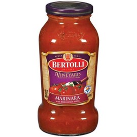 Bertolli Sauce Marinara with Burgundy Wine 24 Oz (Pack of 3 )