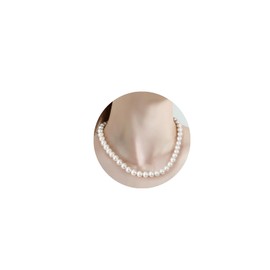 Pearl Necklace Women's 6/8/10 mm, Pearl Necklace Choker Fashion Jewellery Women's Pearl Necklace for Love, Pearl Necklace Women Pearl Necklace Men for Friends, Pearl Necklace Women's Gifts for Women