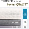 Ivory Extra Long Shower Curtain: 84 Inch Long Beige Cream