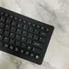 84 Keys Spanish USB Wired Silicone Keyboard Foldable Soft Silicone