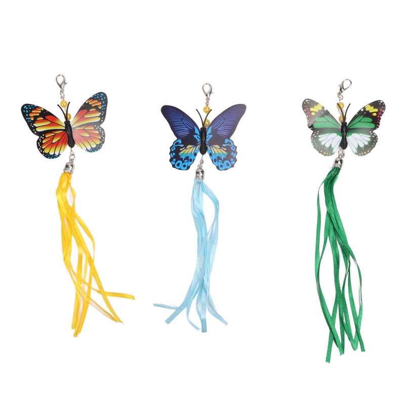 Funny Cat Feather Stick Interactive Thickening Lightweight Cat Feather Toys