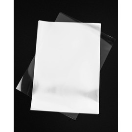 QWORK® 50 PCS A4 Inkjet Transparency Film Waterproof Transparent Printing Paper A4 Clear OHP Quick Dry Printable Vinyl Sheets for Inkjet Printers Overhead Projector Screen Prints 11*8 inch /29.6*21cm