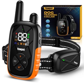 Dog Shock Collar - Electric Dog Training Collar with Remote 1600FT, Rechargeable E-Collar with 4 Training Modes, Security Lock for All Breeds, Sizes