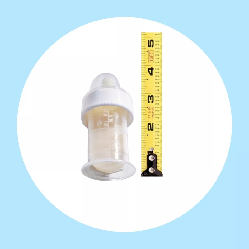 Reborn Micro Preemie Bottle w/No Hole Nipple For Reborn/Silicon