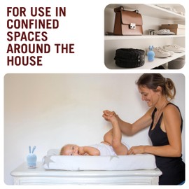 Monkey Business Odour Eliminator / Air Purifier for Cabinets and Small Areas / Activated Carbon Also Keeps Cupboards, Lockers and Sports Bags Fresh/Environmentally Friendly Odour Absorber (Blue)